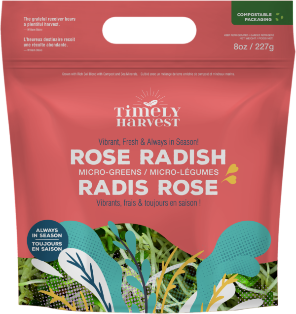 Timely Harvest Rose Radish